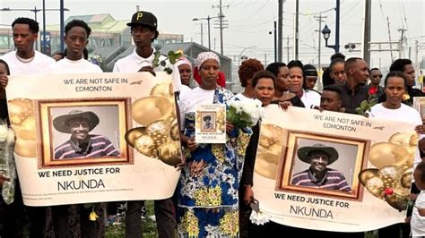 rukinisha nkundabatware|Memorial held for man fatally stabbed at north Edmonton transit。